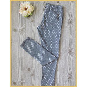 Xhileration Polka Dot Skinny Pants